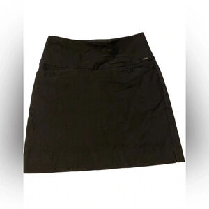 S.C. & Co Black Tummy Control Skort
